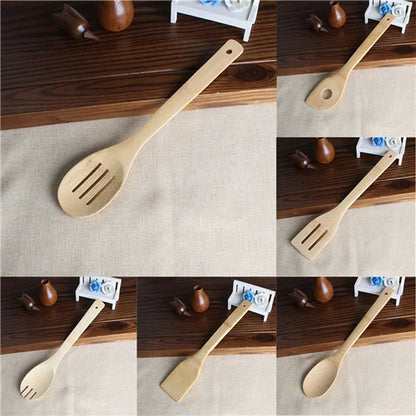 6 Piece Bamboo Essentials Cooking Set